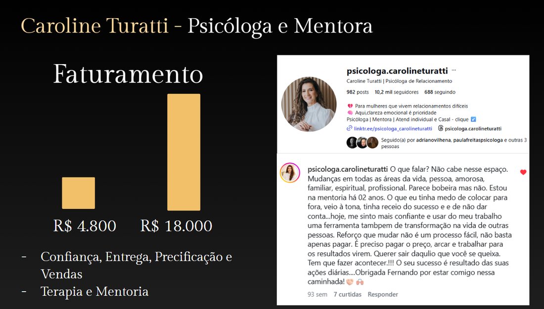Depoimento Caroline Turatti