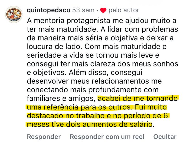 Depoimento de Matheus, do Quinto Pedaço
